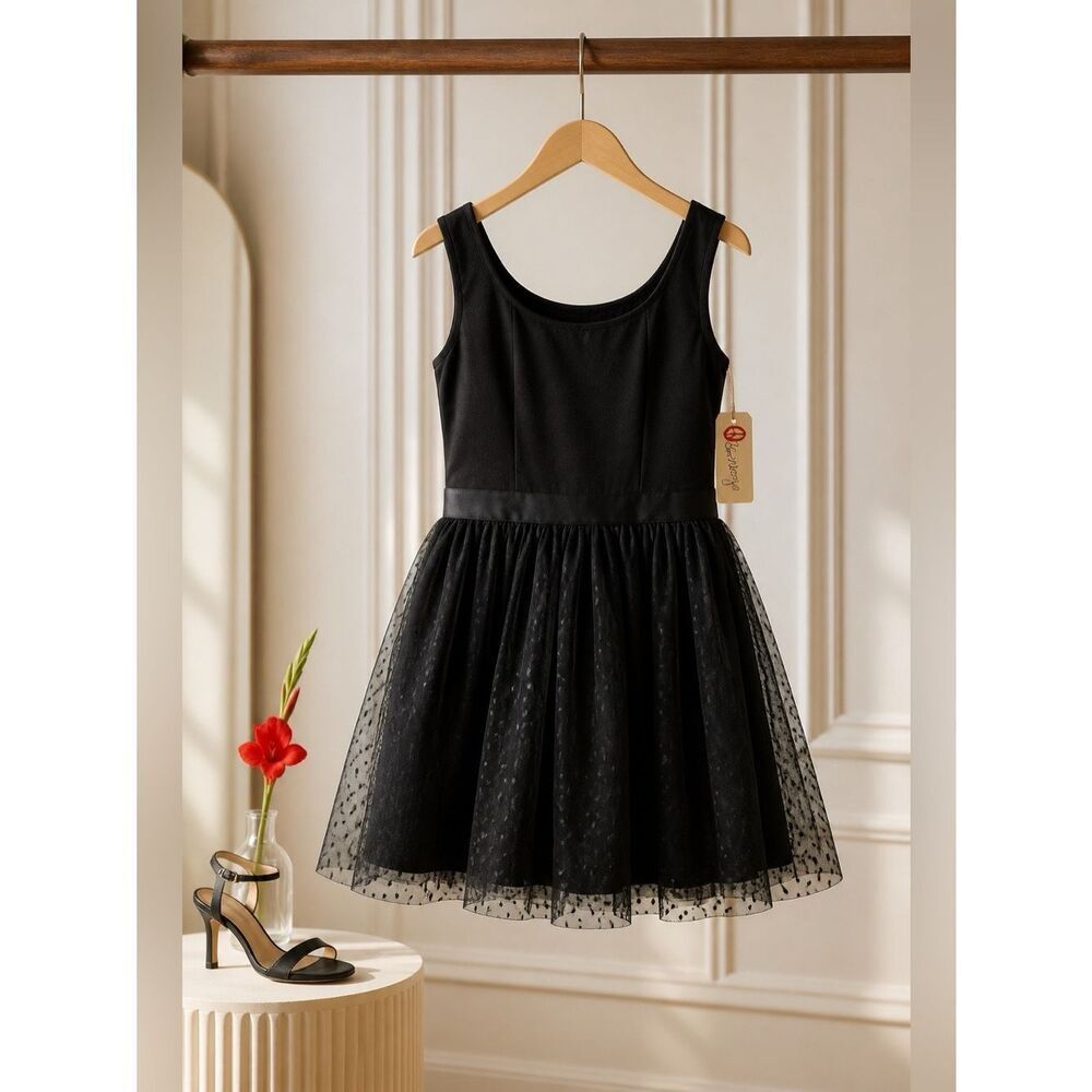 LITTLE BLACK PARTY DRESS SIZE XL NY OLSENBOYE NWT